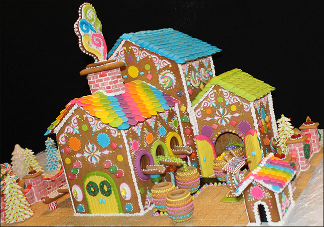 Candy Factory Gingerbread House