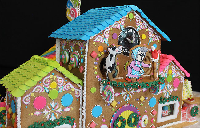 Candy Factory Gingerbread House