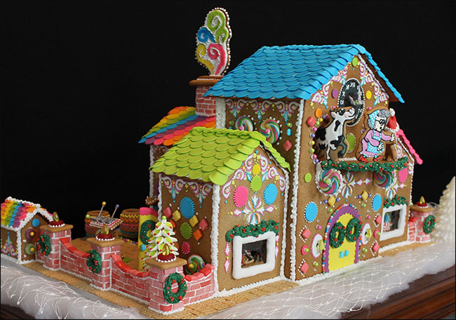 Candy Factory Gingerbread House