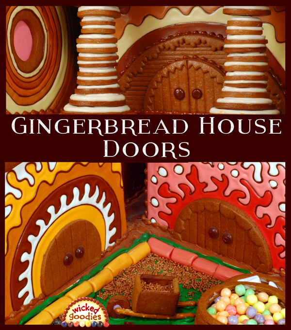 Gingerbread House Doors