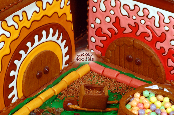 Gingerbread House Doors