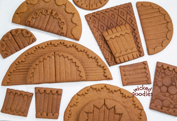 Gingerbread House Doors