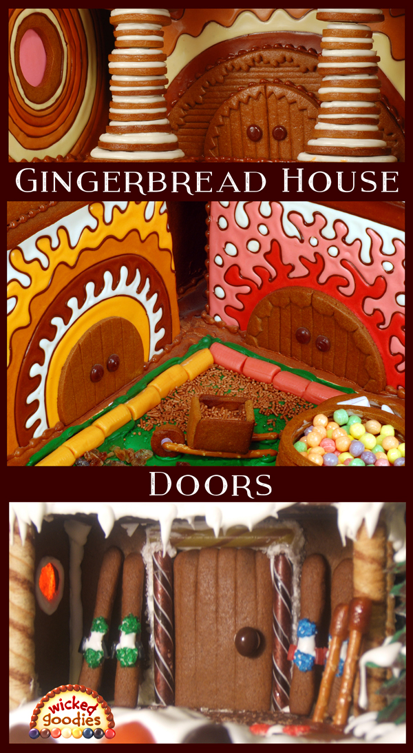 Gingerbread House Doors