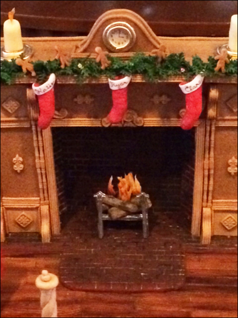 Night Before Christmas Gingerbread House