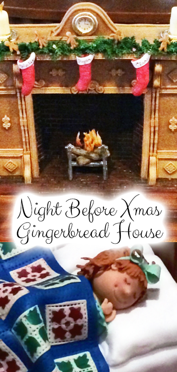 Night Before Xmas Gingerbread House