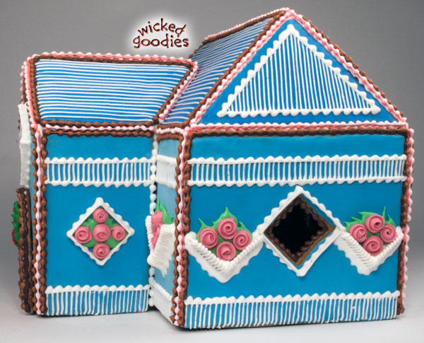 Overpiped Gingerbread House