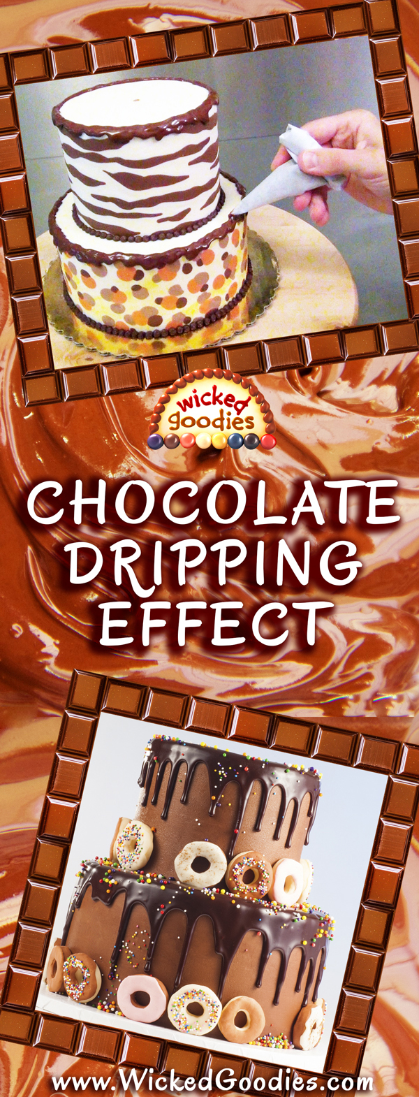 Chocolate Dripping Effect Tutorial