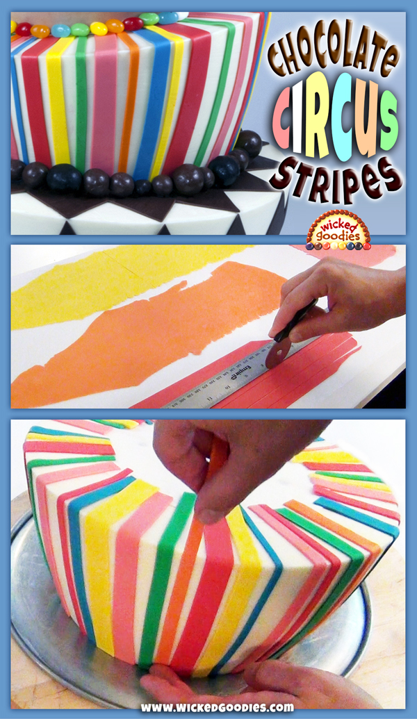 Modeling Chocolate Cake Stripes