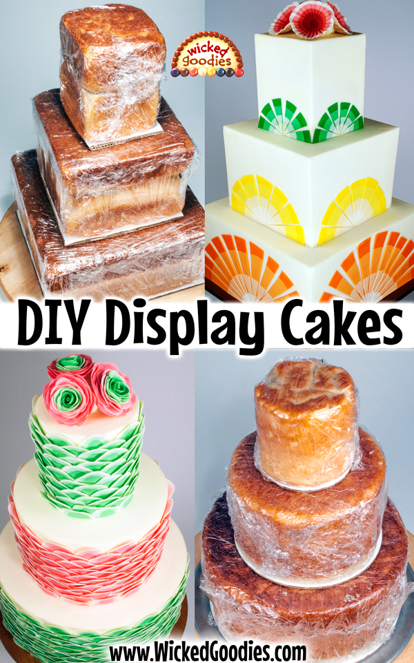 DIY Fake Cake Tiers