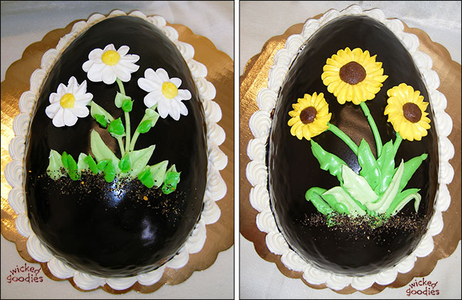 Chocolate Easter Egg Cakes