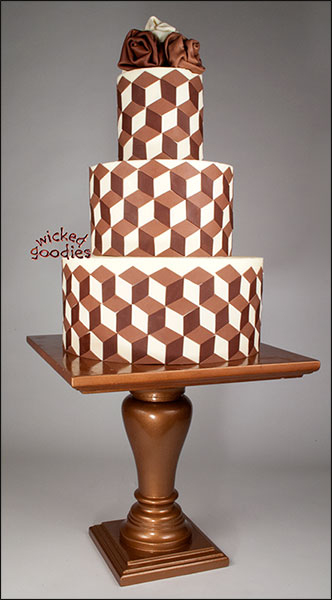 Optical Illusion Cake