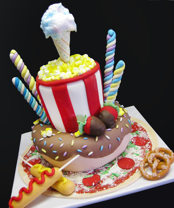 Junk Food Lover's Cake by Jen Drury