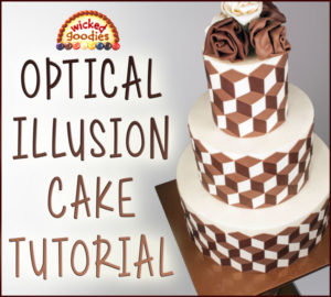 Optical Illusion Cake Design Tutorial