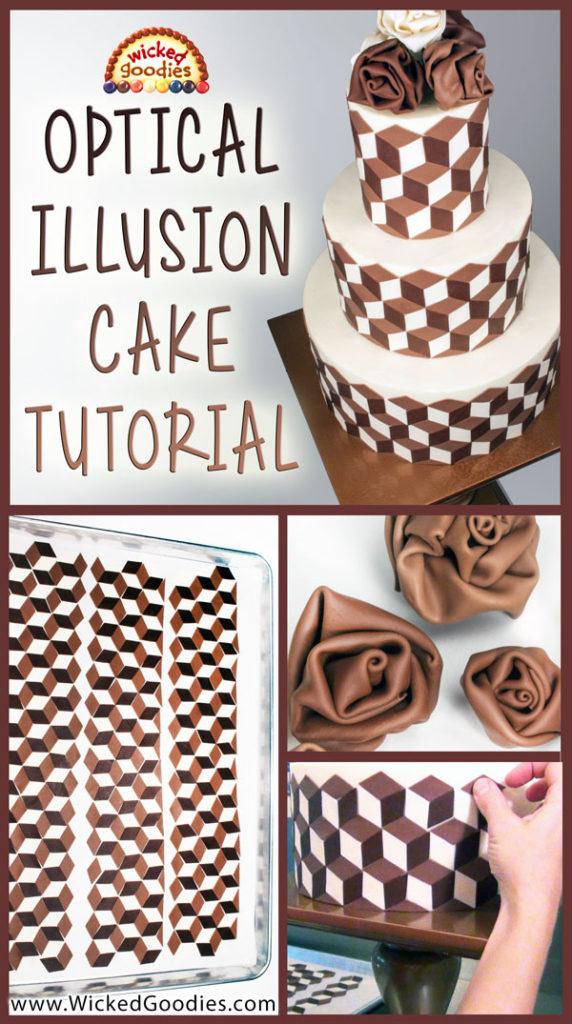 Optical Illusion Cake Design Tutorial