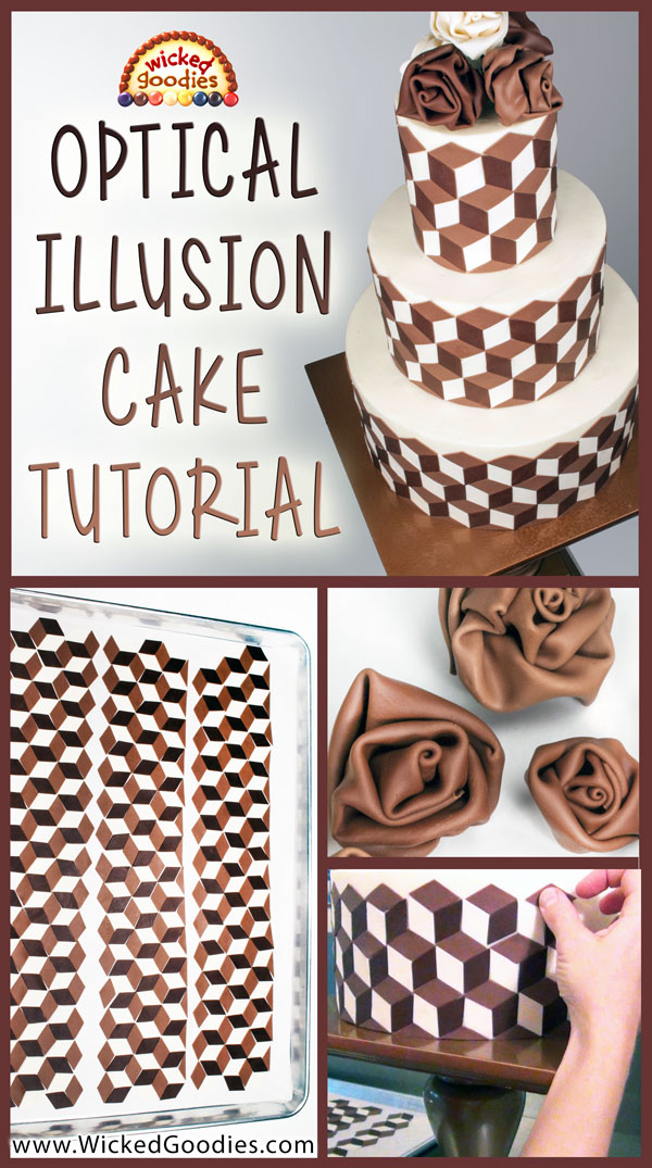 Optical Illusion Cake Design Tutorial