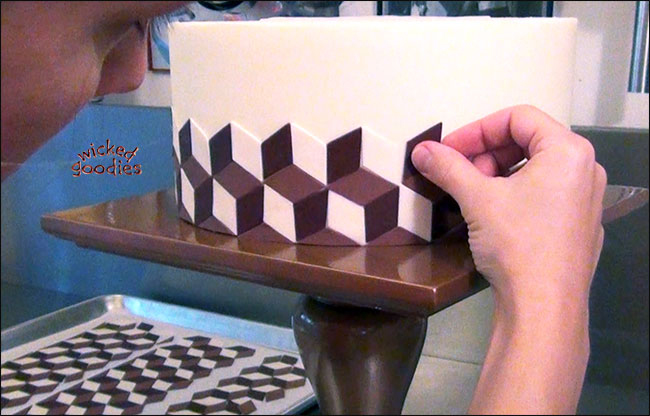 Optical Illusion Cake