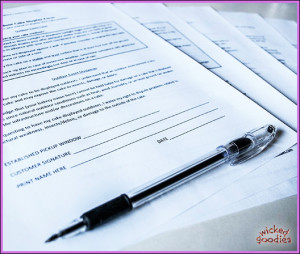 Cake Bakery Business Forms