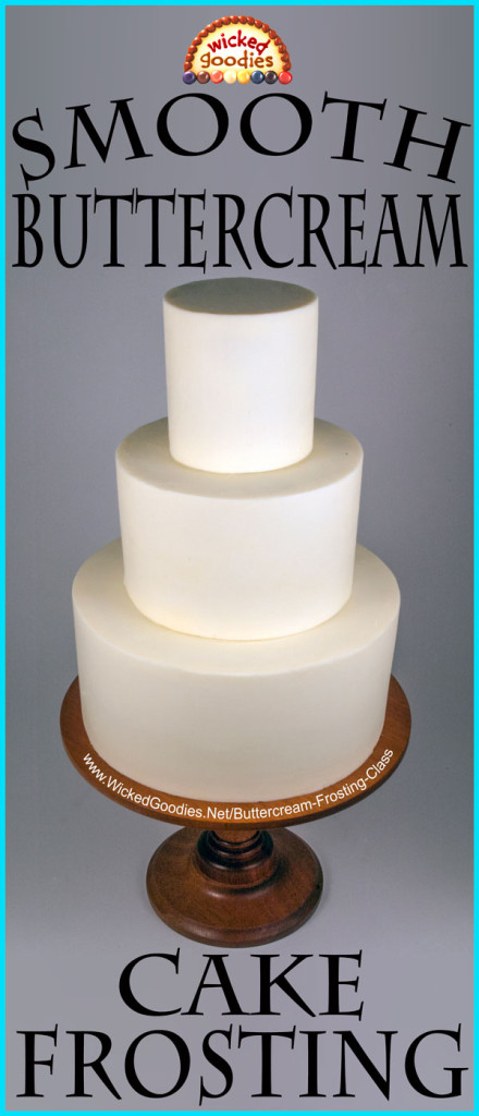 Smooth Buttercream Cake Frosting