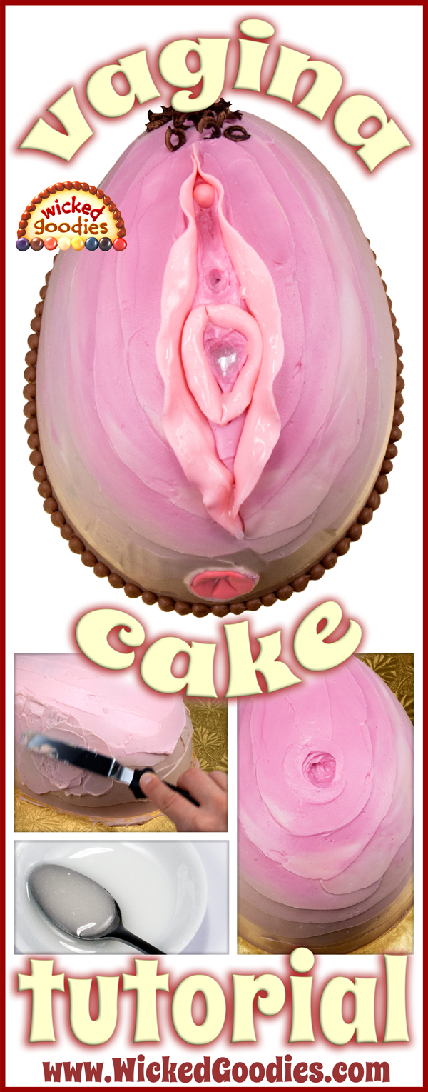 3D Vagina Cake Tutorial