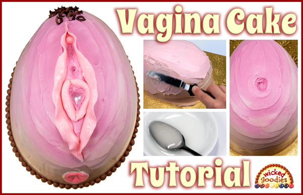 3D Vagina Cake Tutorial