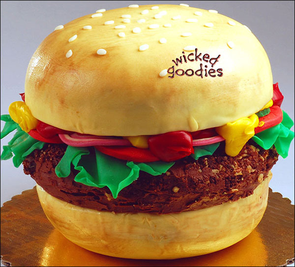 Hamburger Cake