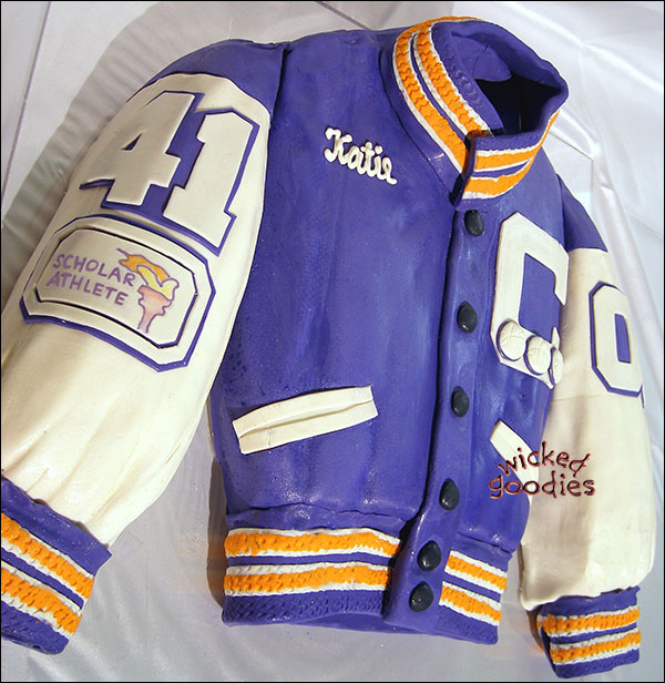 Letterman Jacket Cake