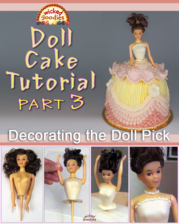 Doll Cake Tutorial Part 3