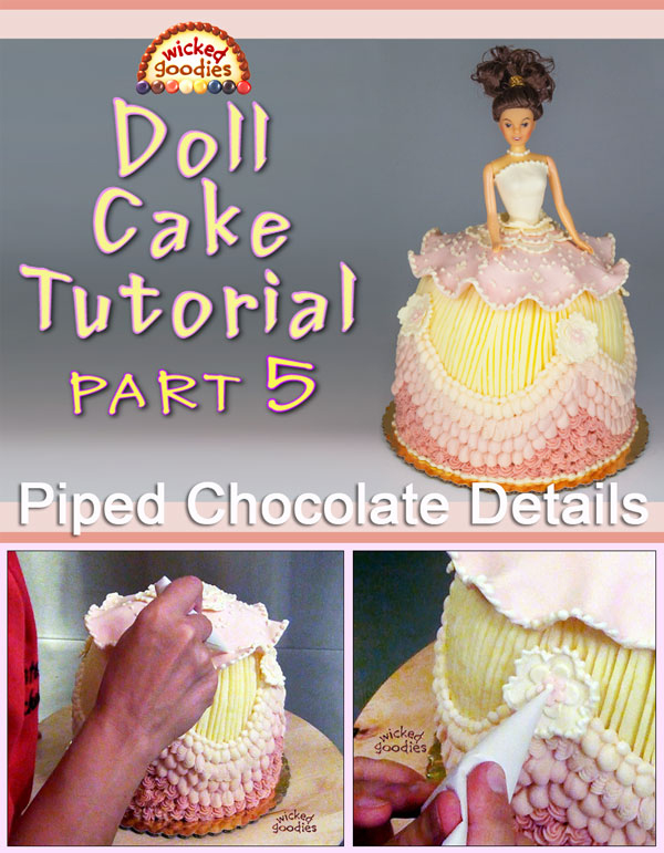 Doll Cake Tutorial Part 5