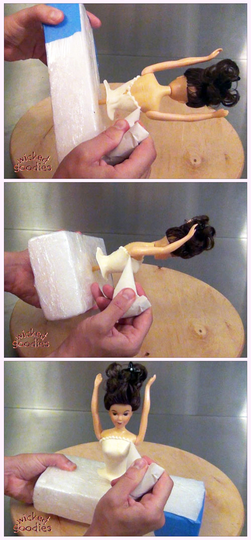 How to Make a Doll Cake