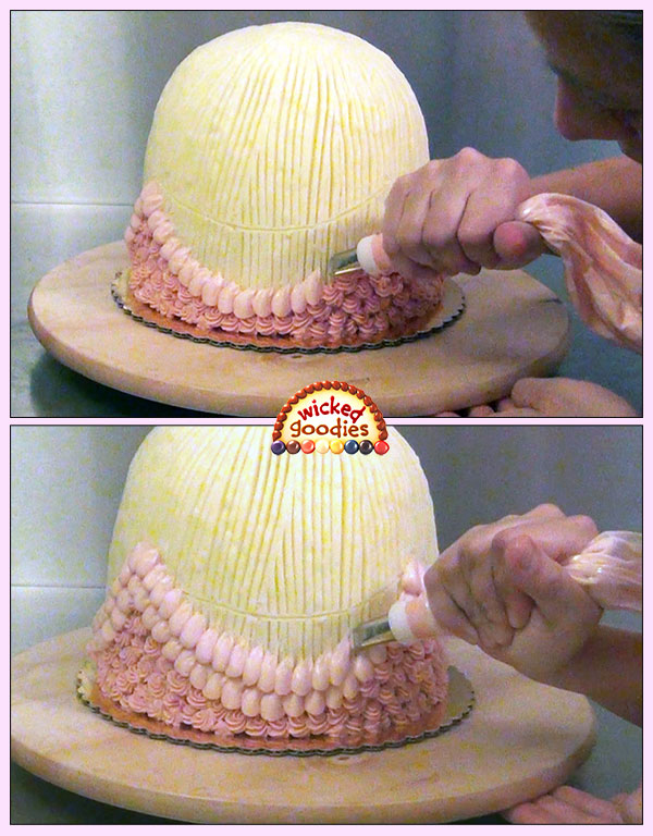 How to Make a Doll Skirt Cake