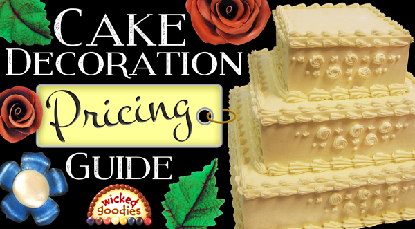 Cake Decorations Pricing Guide