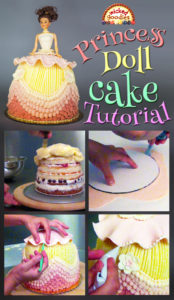 Princess Doll Cake Tutorial