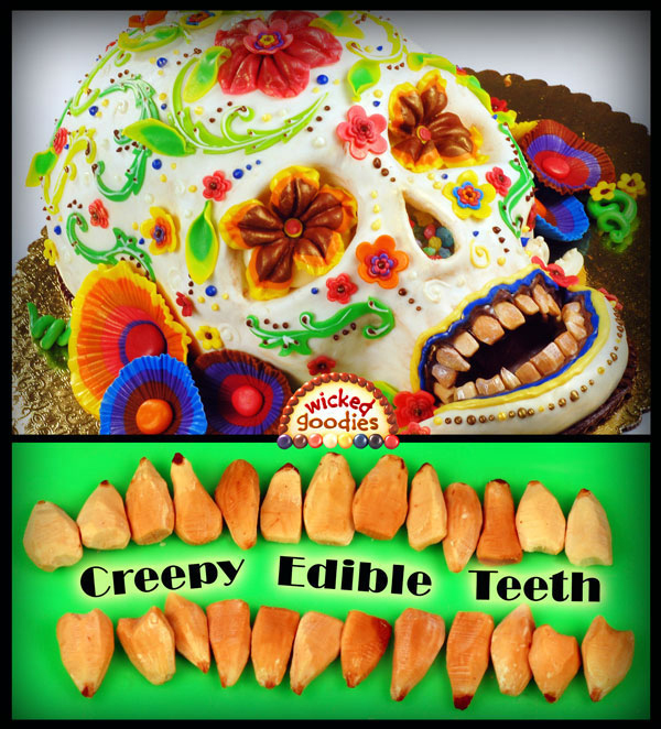 Creepy Edible Teeth Tutorial