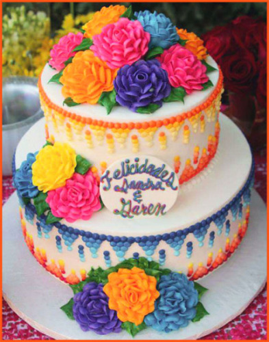 Mexican-Fiesta-Cake-with-Roses