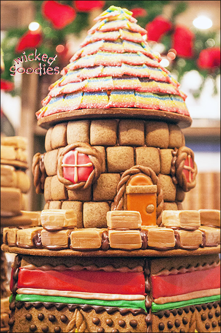 Gingerbread Cookie Stone Hut