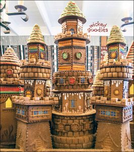 Gingerbread House Cookie Castle