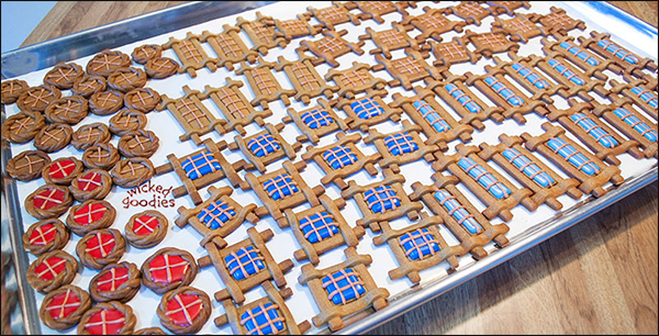 Gingerbread House Castle Windows