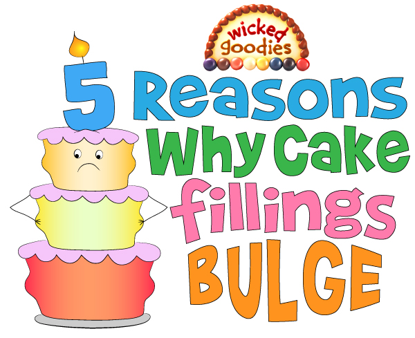 Why Cake Fillings Bulge, Top 5 Reasons