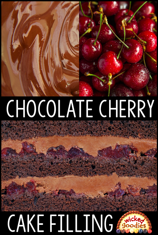 Chocolate Cherry Cake Filling Recipe