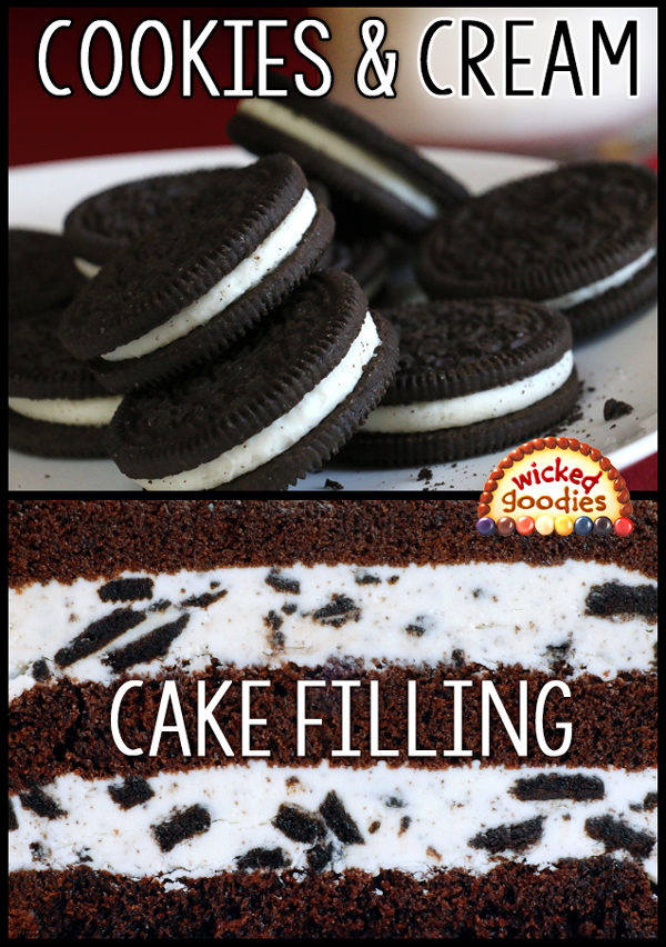 Cookies and Cream Cake Filling Recipe