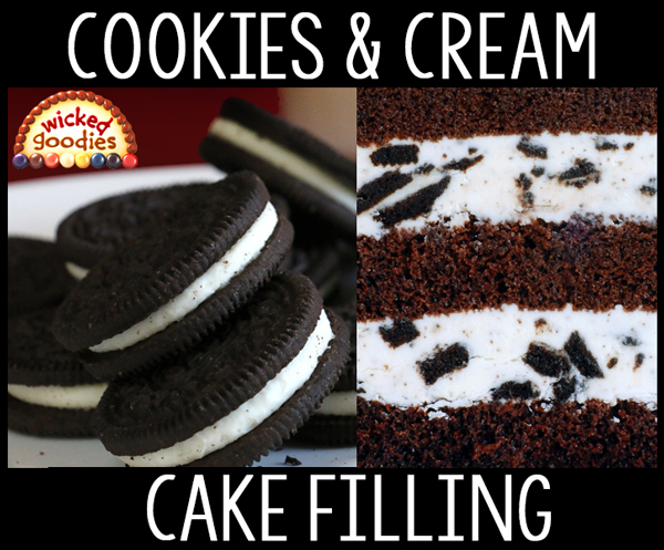 Cookies and Cream Cake Filling Recipe