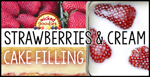 Strawberries and Cream Cake Filling Recipe