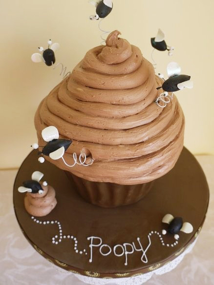 Poop Cake by Scrummy Mummy