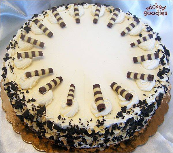 Black and White Mousse Cake