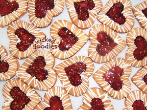 Heart Linzer Cookies