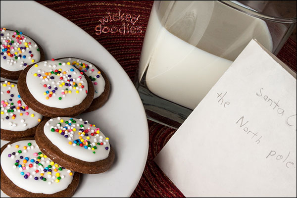 Letter To Santa with Cookies