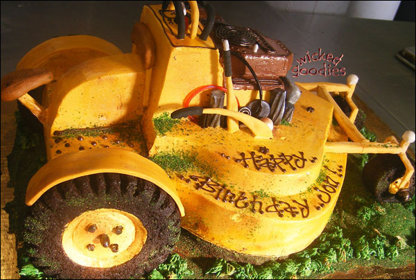 Rider Mower Cake