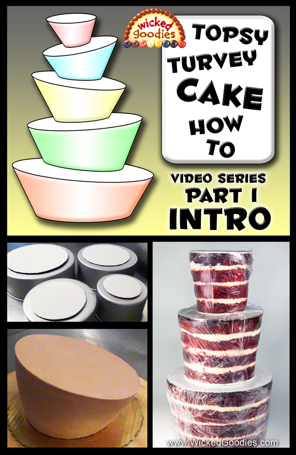 Topsy Turvy Cake Tutorial