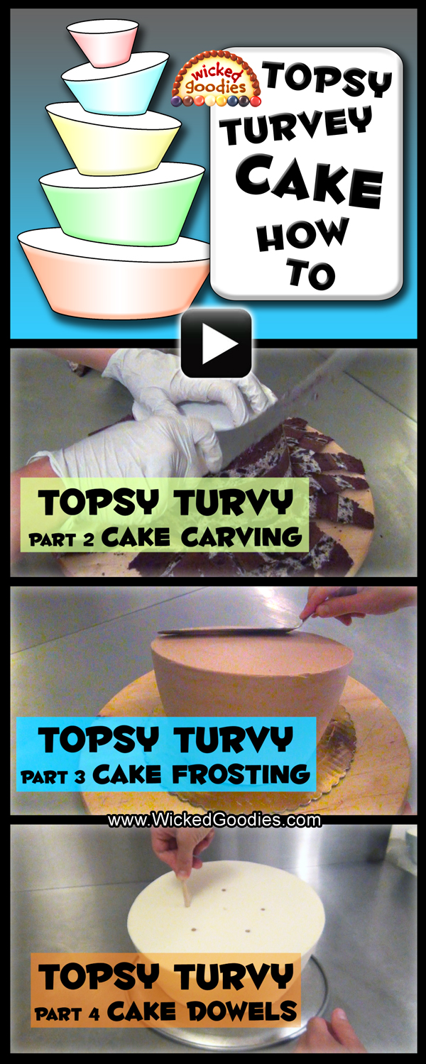 Topsy Turvy Cake Tutorial