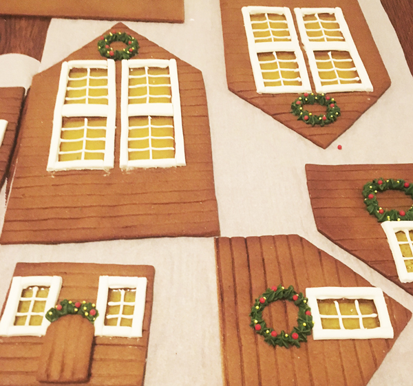 Gingerbread House Candy Windows by Kellie Murray